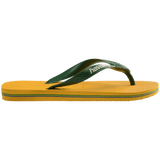 Women's Brazil Logo Flip Flops - Yellow Pop