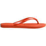Women's Slim Flip Flops - ORANGE