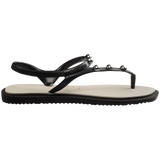 Women's Flash Fusion Sandals - BLACK/BEIGE STRAW