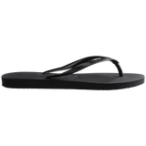 Women's Slim Flip Flops - Black