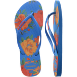Women's Summer Bliss Slim Flip Flops - BRILLIANT BLUE