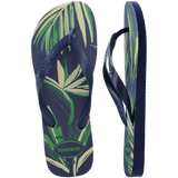 Men's Top Aloha Flip Flops - Navy Blue