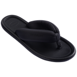 Women's Maxi Puffed Flip Flops - BLACK