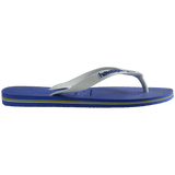 Women's Brazil Logo Flip Flops - Marine Blue