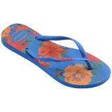 Women's Summer Bliss Slim Flip Flops - BRILLIANT BLUE
