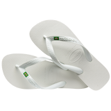 Men's Brazil Flip Flops - White