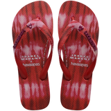 Women's Isabel Marant Top Ikat Flip Flops - Red