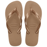 Women's Top Tiras Flip Flops - Rose Gold